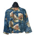 Short Blue Tiger Kimono